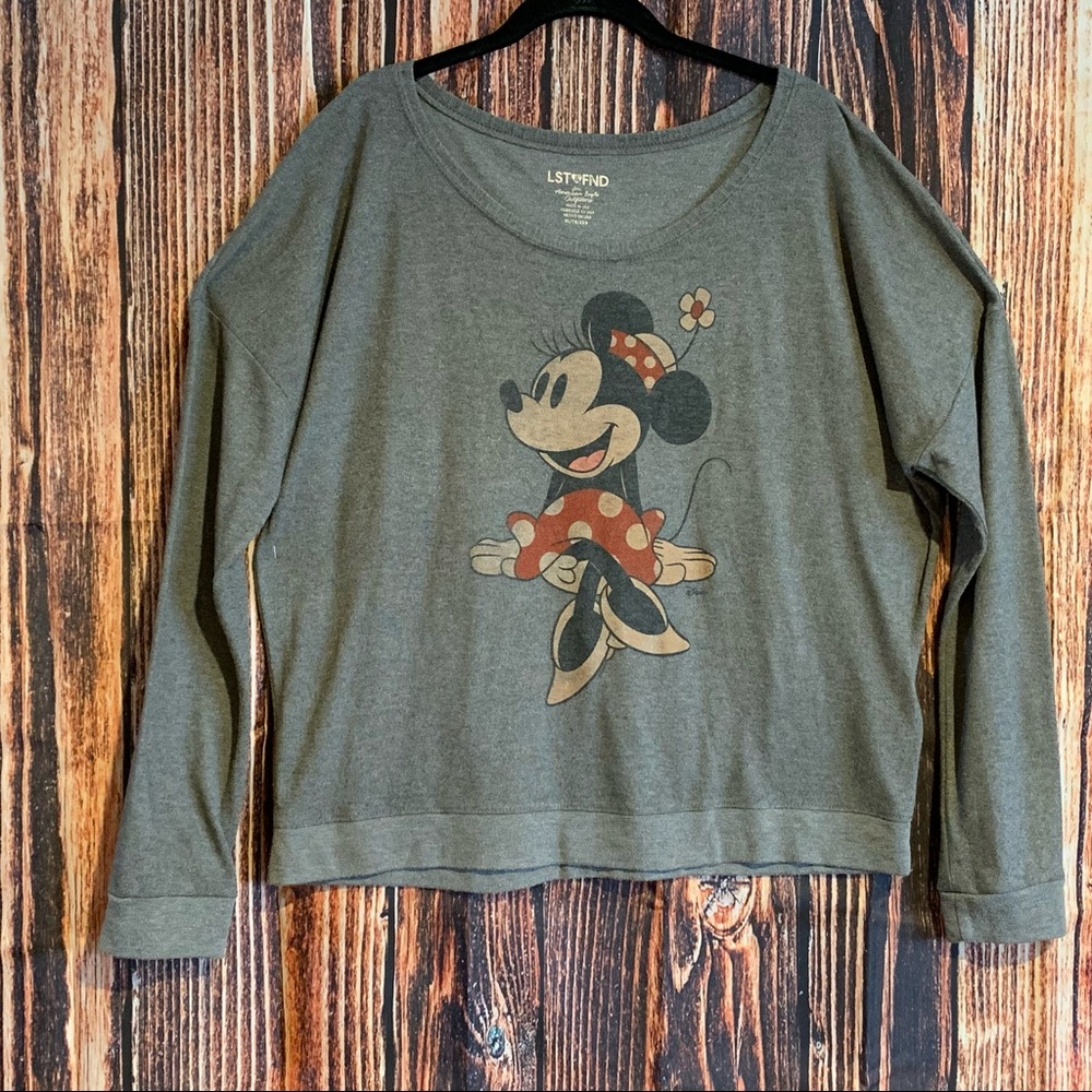 Minnie Mouse loose long sleeve